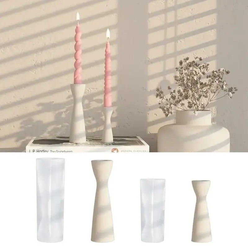 Candle Making Place - Nuovi Portacandele in Silicone, Stampo per