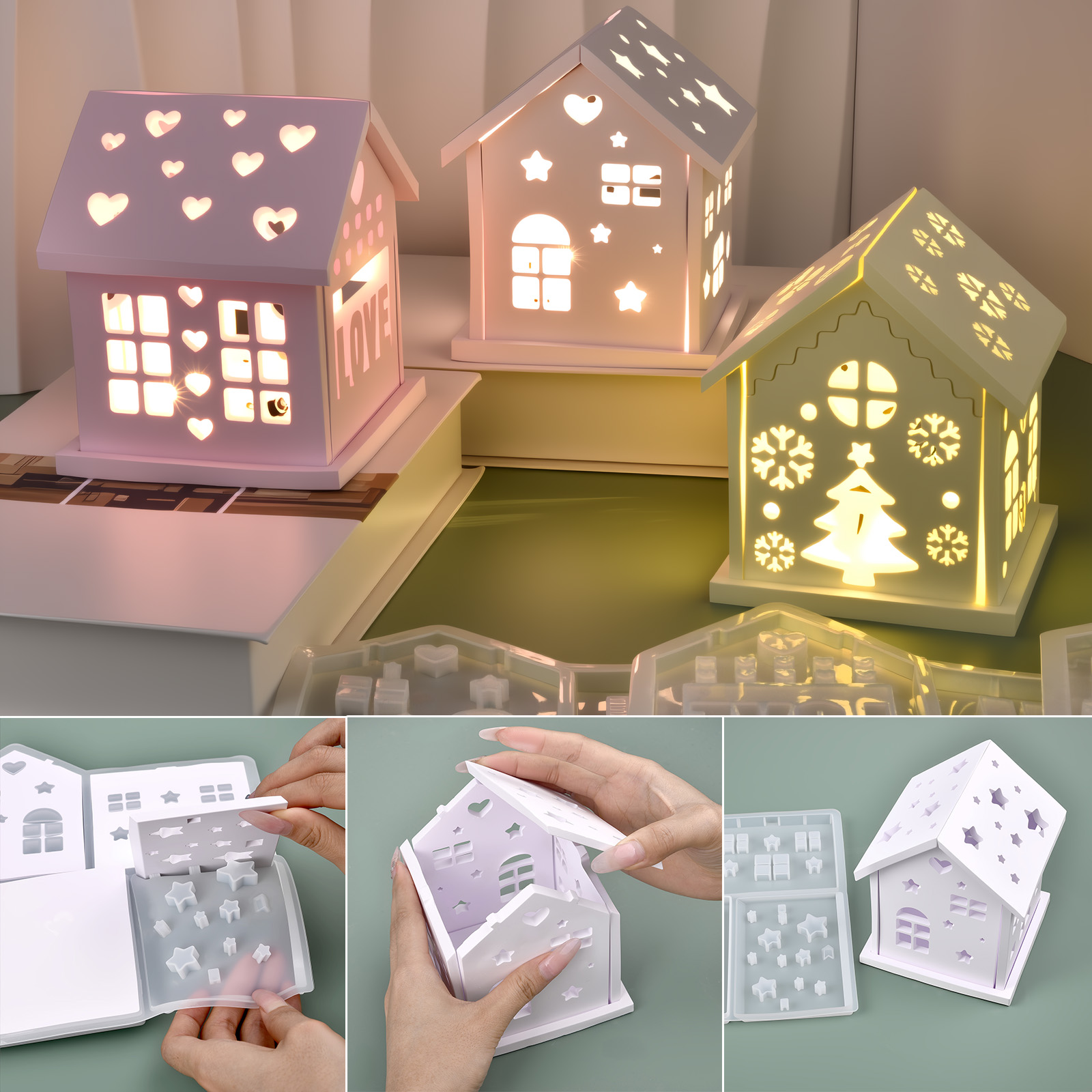 Candle Making Equipment - Stampo in silicone per casa 3D