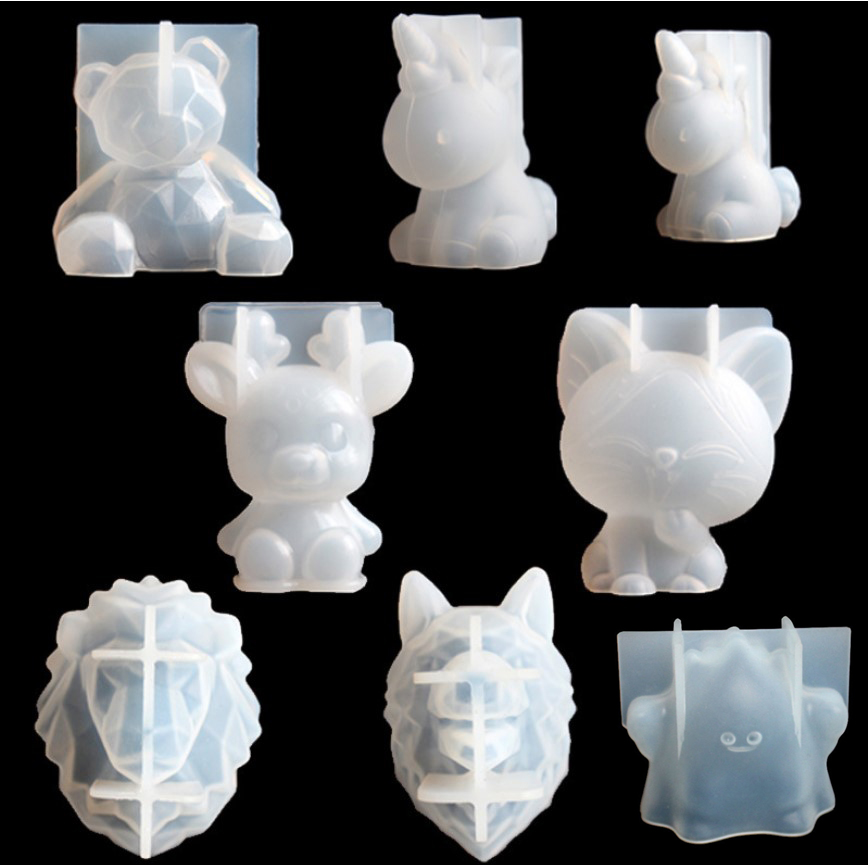Candle Making Equipment - Stampi in resina epossidica siliconica trasparente
