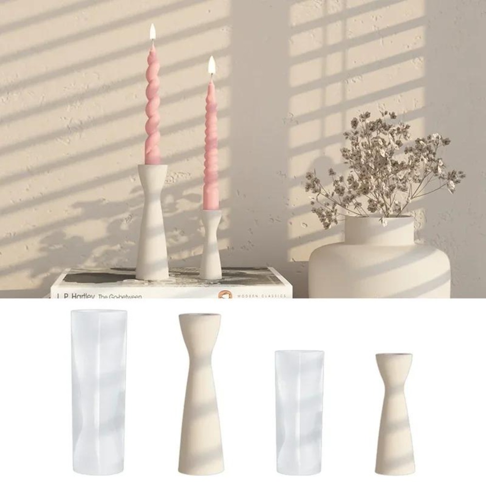 Candle Making Place - Nuovi Portacandele in Silicone, Stampo per
