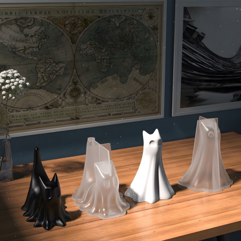 Gatto fantasma Halloween Ornam - Candle Making Equipment recensione e prezzo